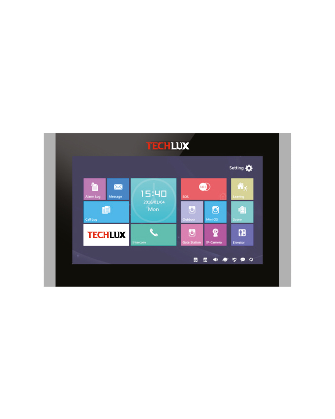 THX-IS10 10.1 Daire Monitörü